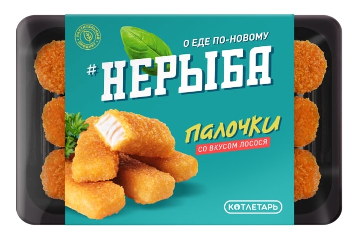 Палочки со вкусом лосося «неРыба»