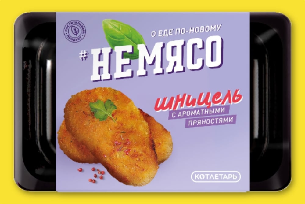 Шницель с ароматными травами «неМясо»